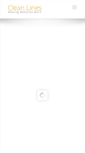Mobile Screenshot of clean-lines.com